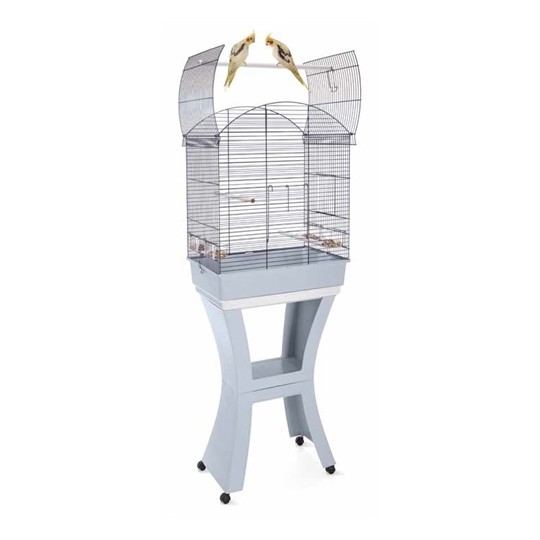 Imac Vogelkooi Calla Met Standaard Blauw / Grijs