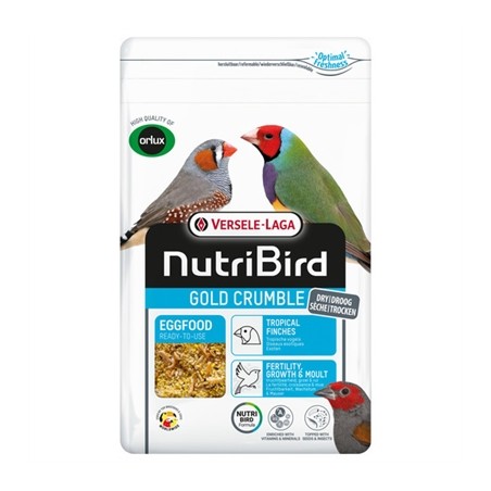 Nutribird Gold Crumble Droog Eivoer Tropische Vogels