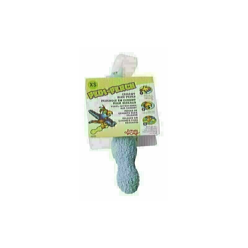 Living World Stenen Zitstok Met Klem