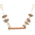 Trixie Knabbelschommel Kokosnoot/Hout/Rotan