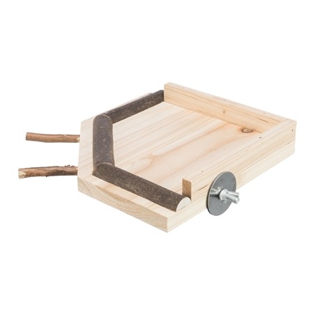 Trixie Landingsplaats Met Zitstokken Hout Naturel