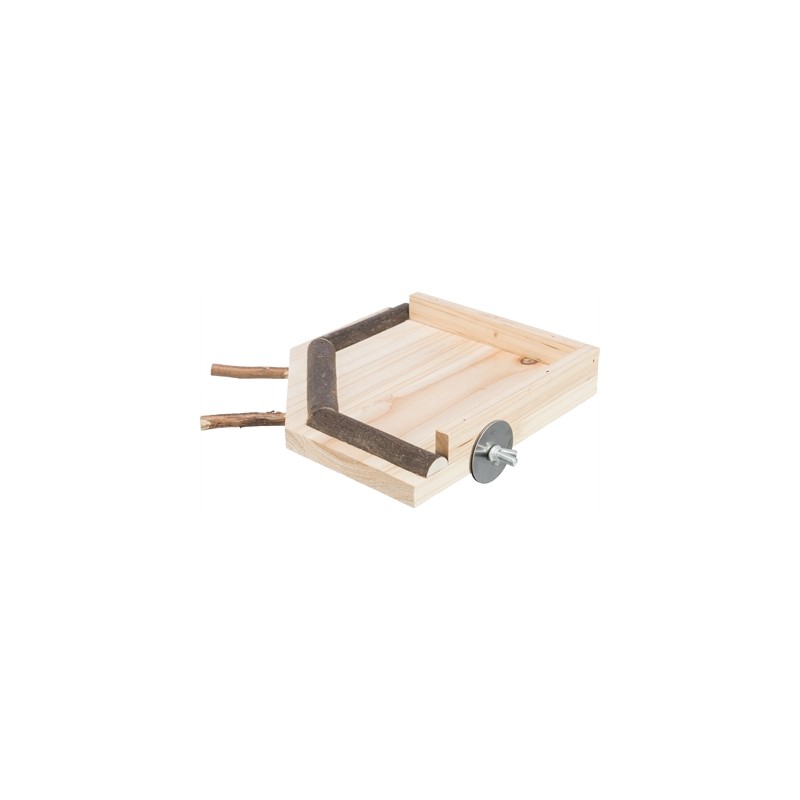 Trixie Landingsplaats Met Zitstokken Hout Naturel