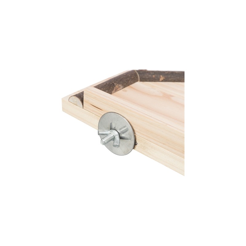Trixie Landingsplaats Met Zitstokken Hout Naturel