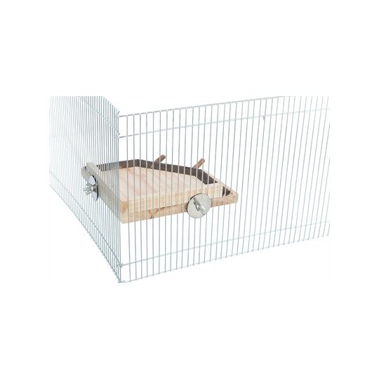 Trixie Landingsplaats Met Zitstokken Hout Naturel