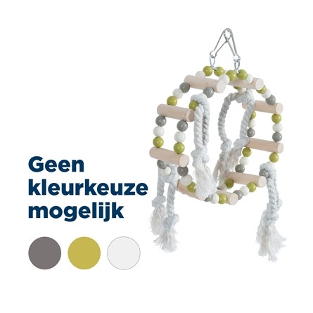 Zolux Schommel Houten Wiel Met Kralen Assorti