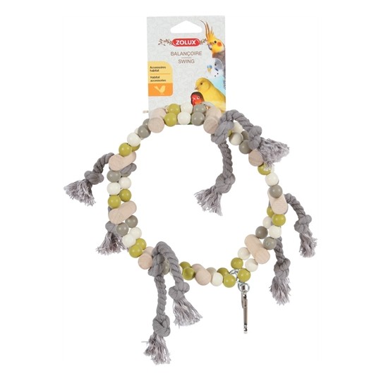 Zolux Schommel Houten Wiel Met Kralen Assorti