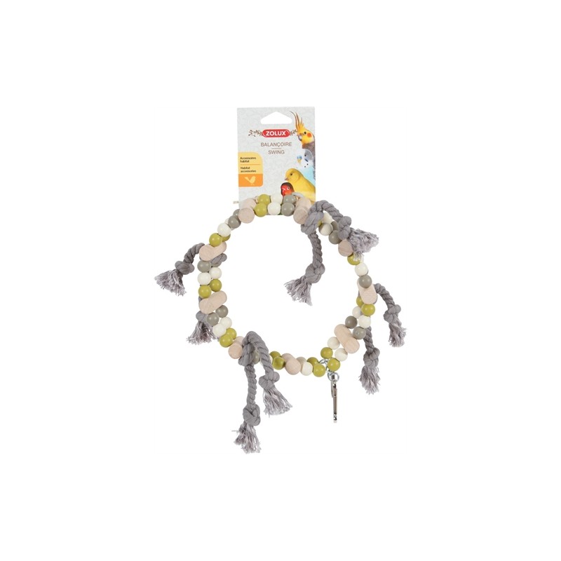 Zolux Schommel Houten Wiel Met Kralen Assorti