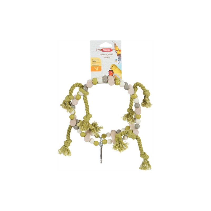Zolux Schommel Houten Wiel Met Kralen Assorti