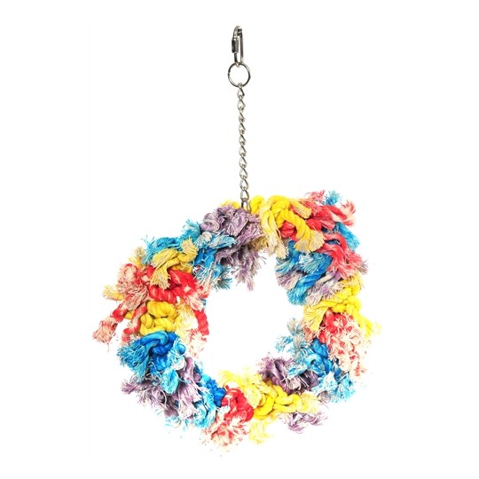 Happy Pet Papegaai Flossin Ring