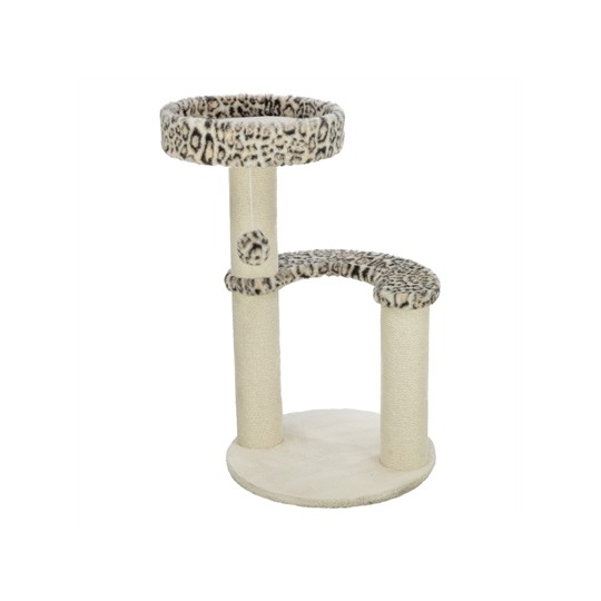 Trixie Krabpaal Leo Panterprint Rond Creme