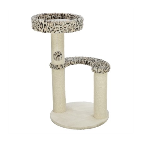 Trixie Krabpaal Leo Panterprint Rond Creme