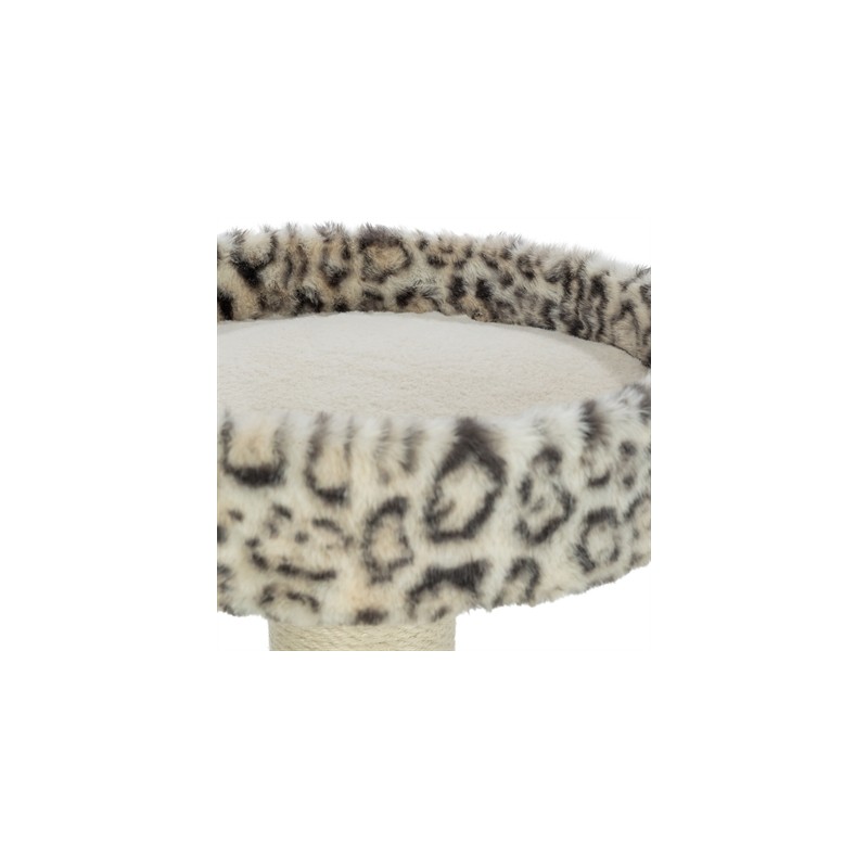 Trixie Krabpaal Leo Panterprint Rond Creme
