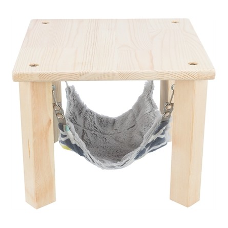 Trixie Schuilplaats Met Hangmat Sunny Assorti / Grijs