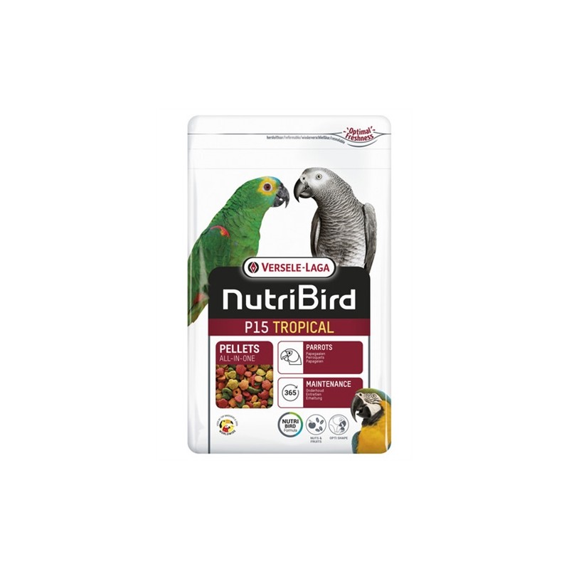 Nutribird P15 Tropical Onderhoudsvoeder