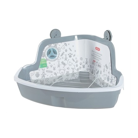 Zolux Hoektoilet Knaagdier Grijs