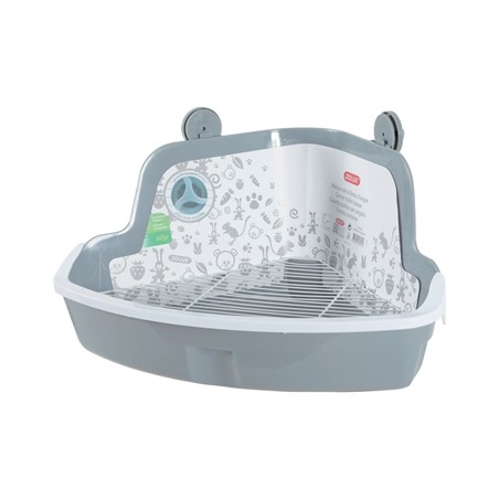 Zolux Hoektoilet Knaagdier Grijs