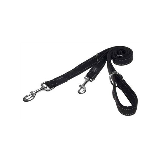 Rogz For Dogs Lumberjack Multipurpose Lijn Zwart