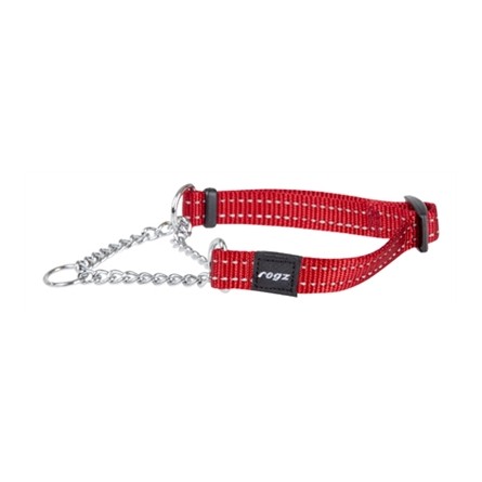Rogz For Dogs Snake Halfslip Halsband Rood