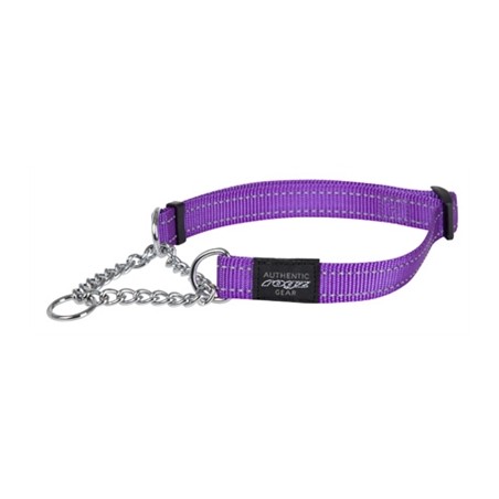Rogz For Dogs Fanbelt Halfslip Halsband Paars
