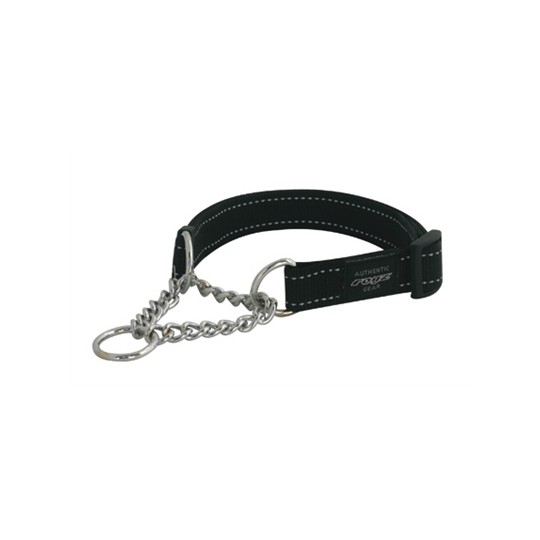 Rogz For Dogs Lumberjack Halfslip Halsband Zwart