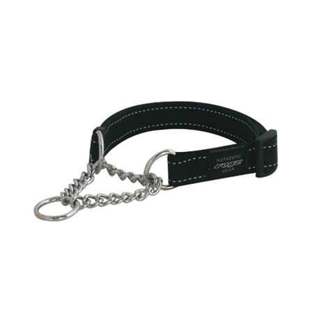 Rogz For Dogs Lumberjack Halfslip Halsband Zwart
