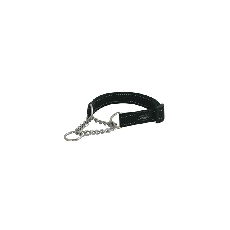 Rogz For Dogs Lumberjack Halfslip Halsband Zwart