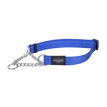 Rogz For Dogs Fanbelt Halfslip Halsband Blauw