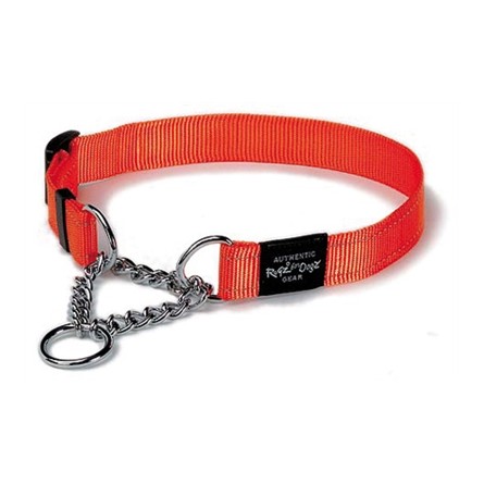 Rogz For Dogs Lumberjack Halfslip Halsband Oranje