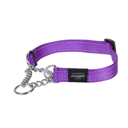 Rogz For Dogs Lumberjack Halfslip Halsband Paars