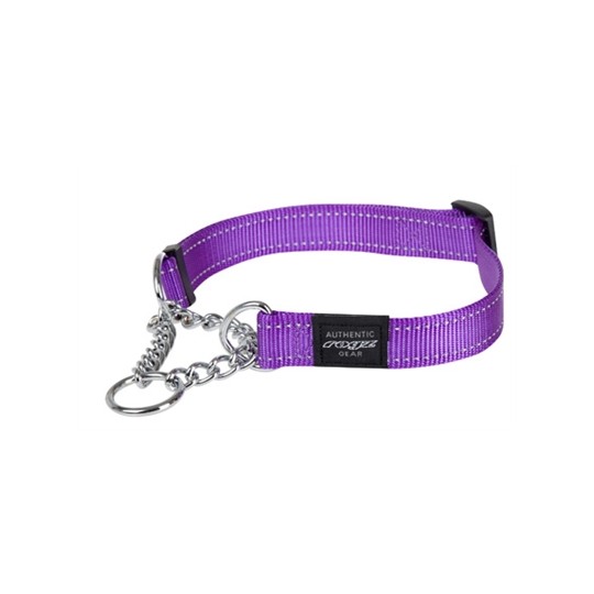 Rogz For Dogs Lumberjack Halfslip Halsband Paars