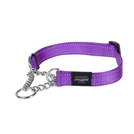 Rogz For Dogs Lumberjack Halfslip Halsband Paars