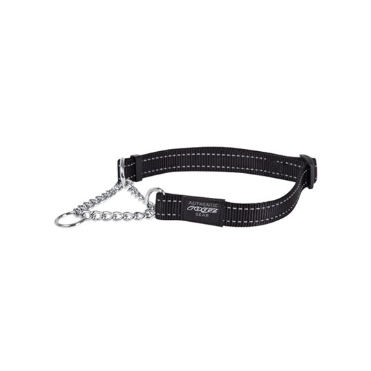 Rogz For Dogs Fanbelt Halfslip Halsband Zwart