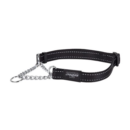 Rogz For Dogs Fanbelt Halfslip Halsband Zwart