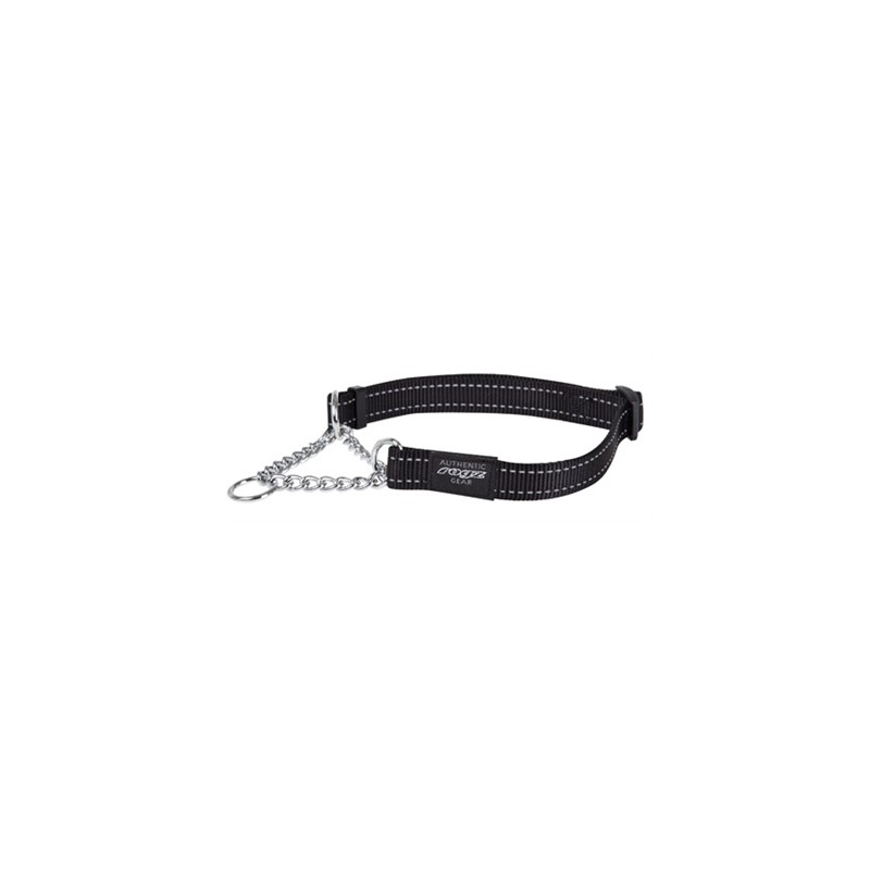 Rogz For Dogs Fanbelt Halfslip Halsband Zwart