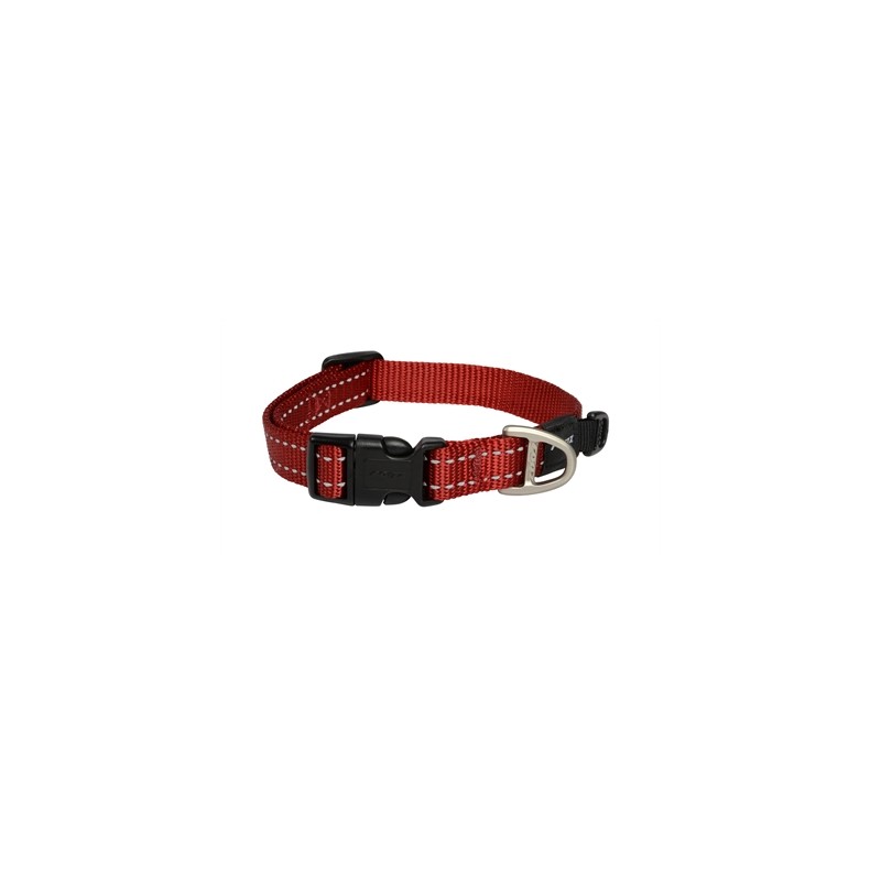 Rogz For Dogs Snake Halsband Rood