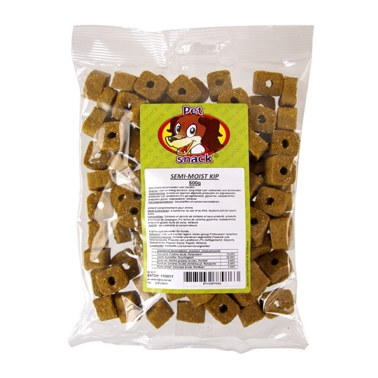 Petsnack Semi-Moist Kip