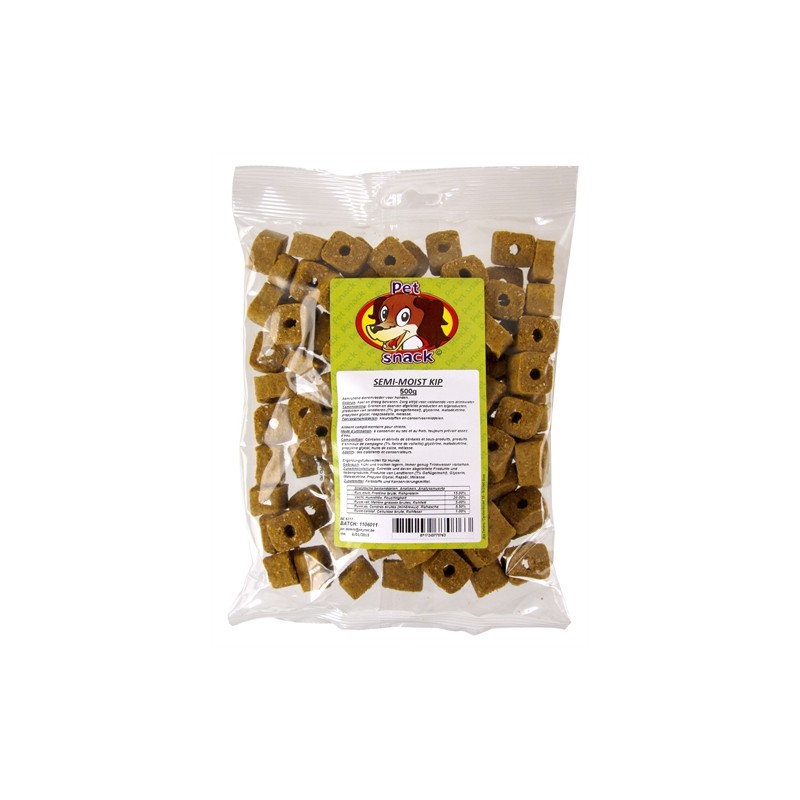 Petsnack Semi-Moist Kip