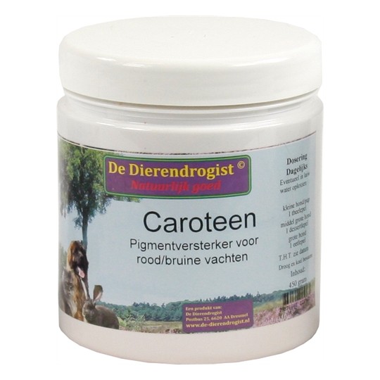 Dierendrogist Caroteen Pigmentversterker