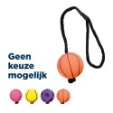 Trixie Sportbal Aan Touw Schuimrubber Drijvend Assorti