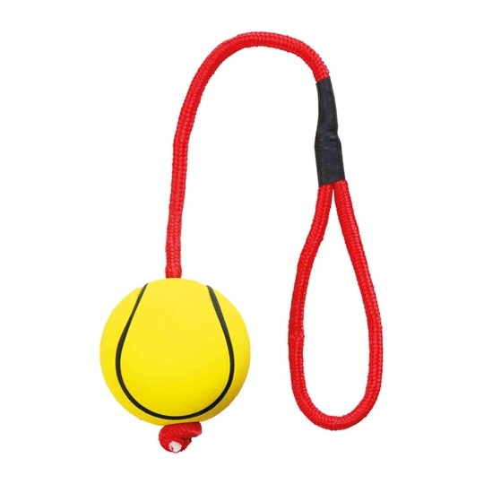 Trixie Sportbal Aan Touw Schuimrubber Drijvend Assorti