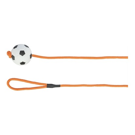 Trixie Voetbal Aan Touw Schuimrubber Drijvend