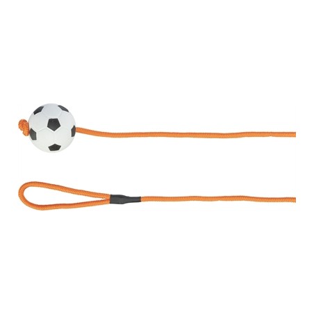 Trixie Voetbal Aan Touw Schuimrubber Drijvend