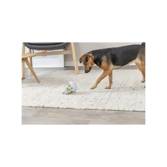 Trixie Roly Poly Snack Tuimel Ei Grijs / Lime Groen
