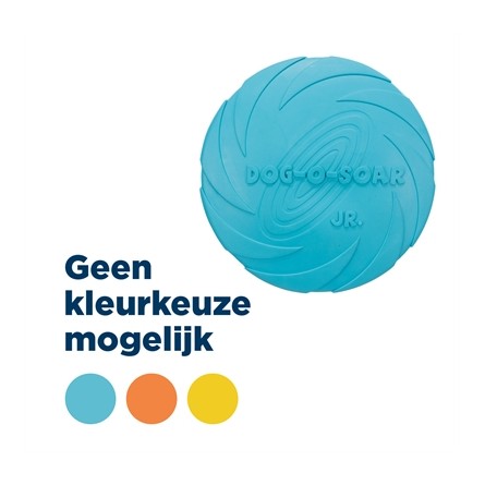 Trixie Rubber Frisbee Dog 0 Soar Assorti