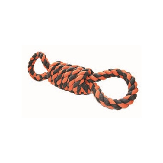 Happy Pet Nuts For Knots Extreme Spoel 8 Vorm Tugger Grijs / Oranje