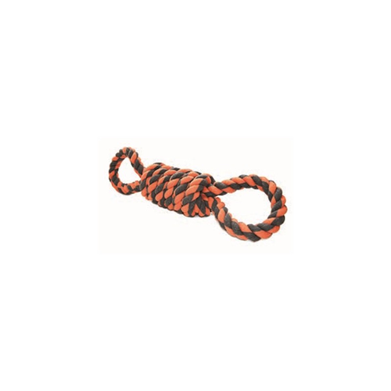 Happy Pet Nuts For Knots Extreme Spoel 8 Vorm Tugger Grijs / Oranje