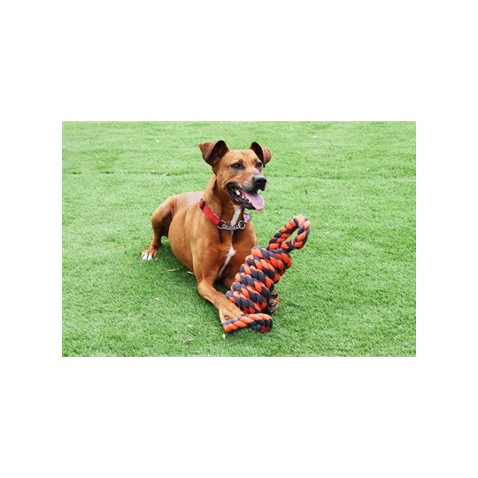 Happy Pet Nuts For Knots Extreme Spoel 8 Vorm Tugger Grijs / Oranje