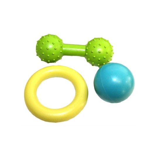 Happy Pet Little Rascals 3St Rubber Multipack