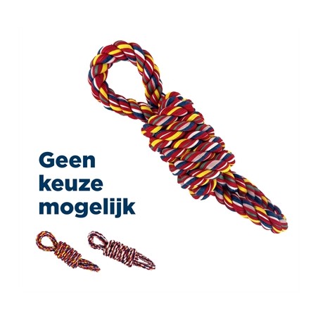 Happy Pet Twist-Tee Coil 8 Vormig Touw