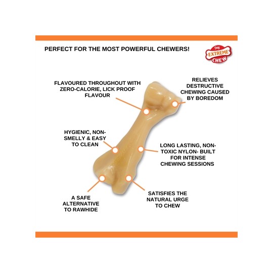 Nylabone Power Chew Harde Bijters Kipsmaak